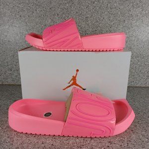 pink jordan sandals for women